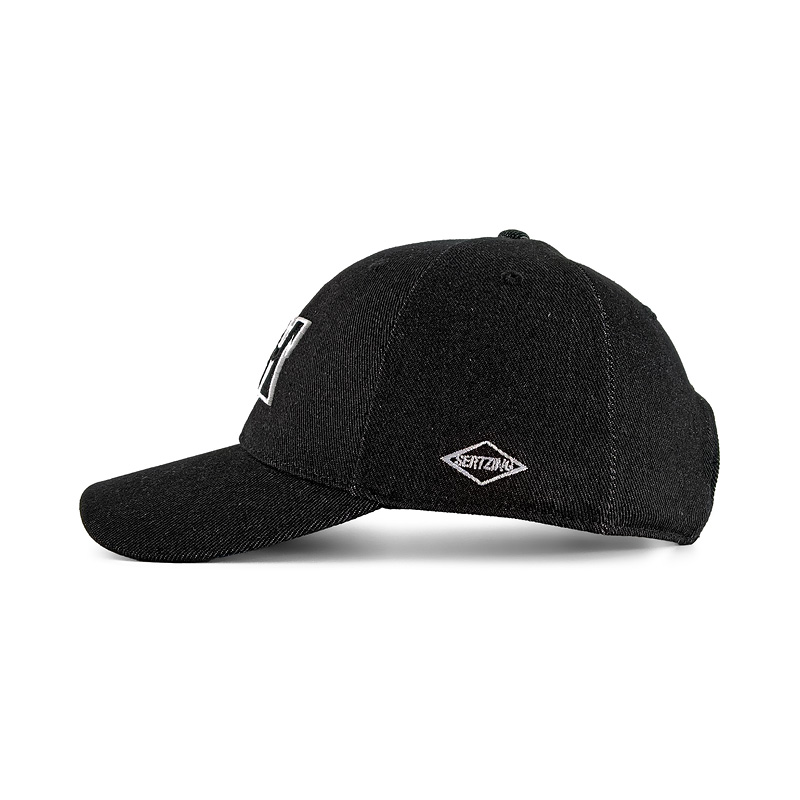 Gorra EH - Euskal Herria vaquera negra (logo frontal negro)